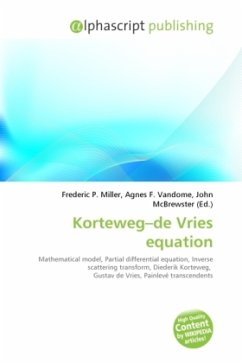 Korteweg de Vries equation