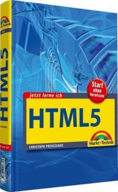 Jetzt lerne ich HTML5 - Prevezanos, Christoph
