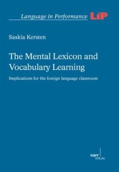 The Mental Lexicon and Vocabulary Learning - Kersten, Saskia
