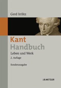 Kant-Handbuch, Sonderausgabe - Irrlitz, Gerd