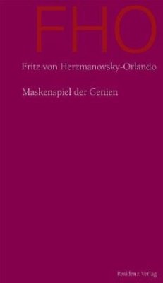 Maskenspiel der Genien - Herzmanovsky-Orlando, Fritz von