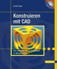 Konstruieren mit CAD, m. DVD-ROM - Vogel, Harald