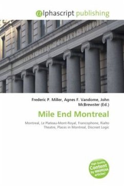 Cover Mile End Montreal
