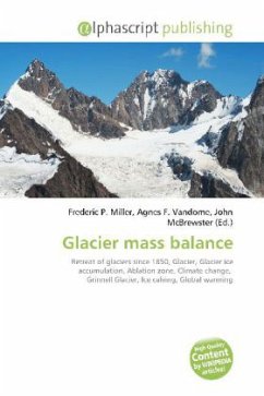 Glacier mass balance