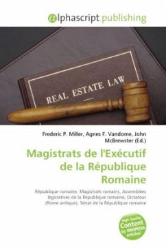 Magistrats de l'Exécutif de la République Romaine