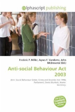 Anti-social Behaviour Act 2003