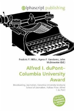 Alfred I. duPont Columbia University Award