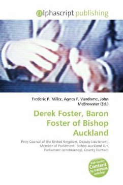 Derek Foster, Baron Foster of Bishop Auckland