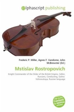 Cover Mstislav Rostropovich