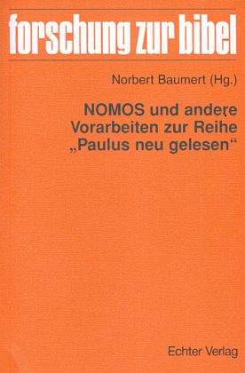 NOMOS und andere Vorarbeiten zur Reihe 