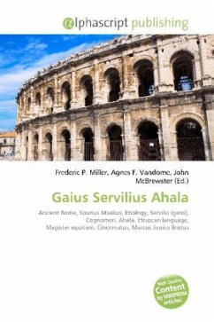 Cover Gaius Servilius Ahala