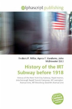 History of the IRT Subway before 1918