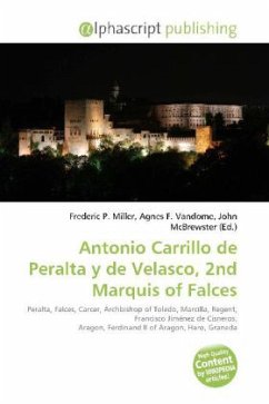 Antonio Carrillo de Peralta y de Velasco, 2nd Marquis of Falces