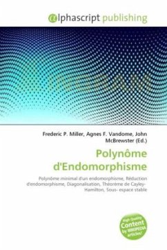 Polynôme d'Endomorphisme