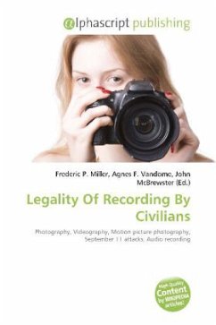Legality Of Recording By Civilians