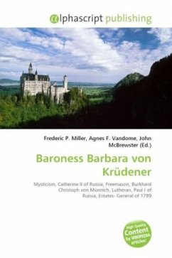 Baroness Barbara von Krüdener