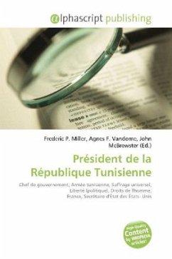 Président de la République Tunisienne