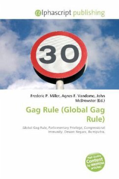 Gag Rule (Global Gag Rule)