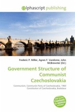 Government Structure of Communist Czechoslovakia