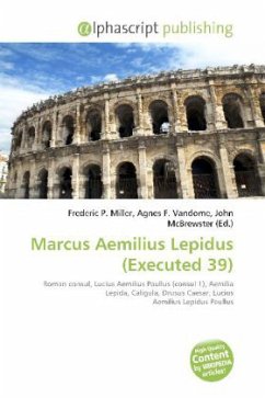 Marcus Aemilius Lepidus (Executed 39)