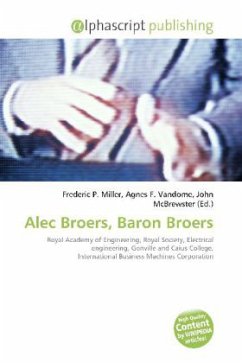 Alec Broers, Baron Broers