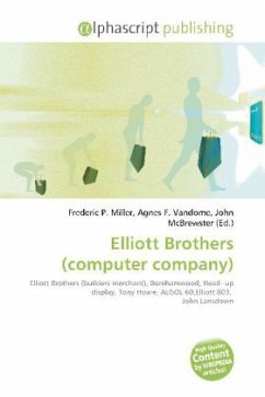 Cover Elliott Brothers (computer company)