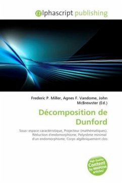 Cover Décomposition de Dunford