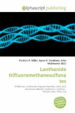 Lanthanide trifluoromethanesulfonates