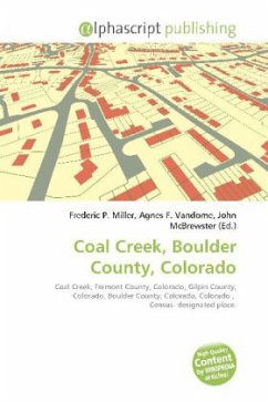 Coal Creek, Boulder County, Colorado