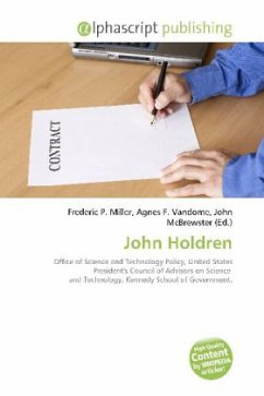 Cover John Holdren