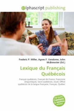 Lexique du Français Québécois