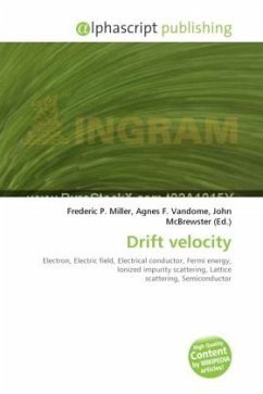 Cover Drift velocity