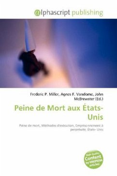 Peine de Mort aux États-Unis