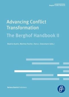 Cover Advancing Conflict Transformation. The Berghof Handbook II