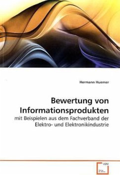 Bewertung von Informationsprodukten - Huemer, Hermann