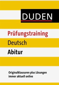 Cover Duden Prüfungstraining Deutsch Abitur