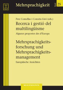 Cover Recerca i gestió del multilingüisme. Mehrsprachigkeitsforschung und Mehrsprachigkeitsmanagement