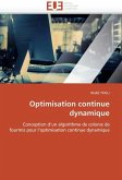 Optimisation continue dynamique Optimisation continue dynamique