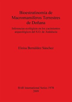 Cover Bioestratinomía de Macromamíferos Terrestres de Doñana