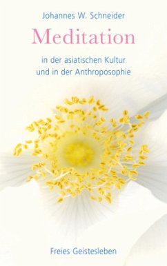 Meditation in der asiatischen Kultur und in der Anthroposophie - Schneider, Johannes W.