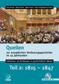 Quellen zur europäischen Verfassungsgeschichte im 19. Jahrhundert, 1 CD-ROM. Tl.2