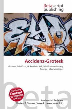 Cover Accidenz-Grotesk