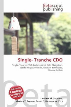 Single- Tranche CDO
