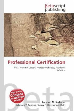 Professional Certification