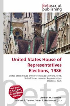 United States House of Representatives Elections, 1986