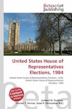 United States House of Representatives Elections, 1984