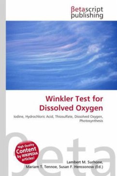 Winkler Test for Dissolved Oxygen