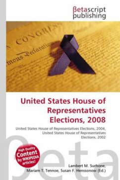 United States House of Representatives Elections, 2008