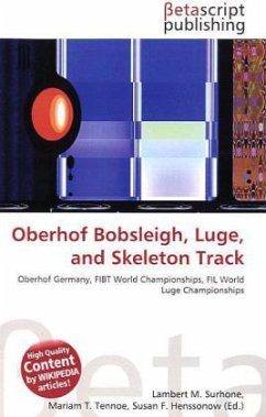Oberhof Bobsleigh, Luge, and Skeleton Track