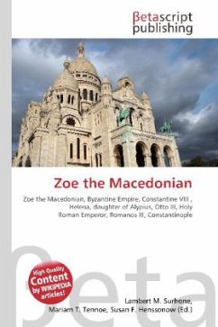 Cover Zoe the Macedonian